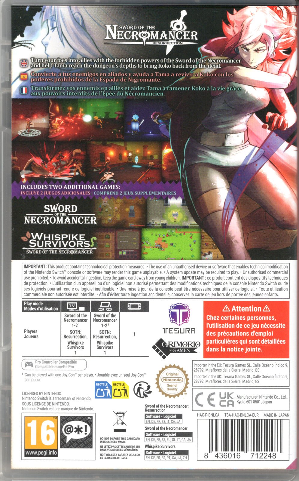 Sword of the Necromancer Collection - BASCO GAMES