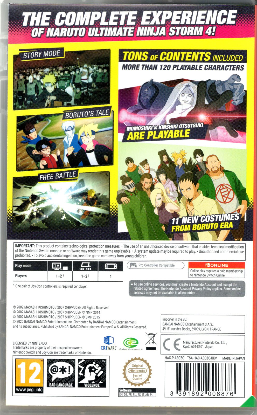 Naruto Shippuden Ultimate Ninja Storm 4: Road To Boruto - BASCO GAMES