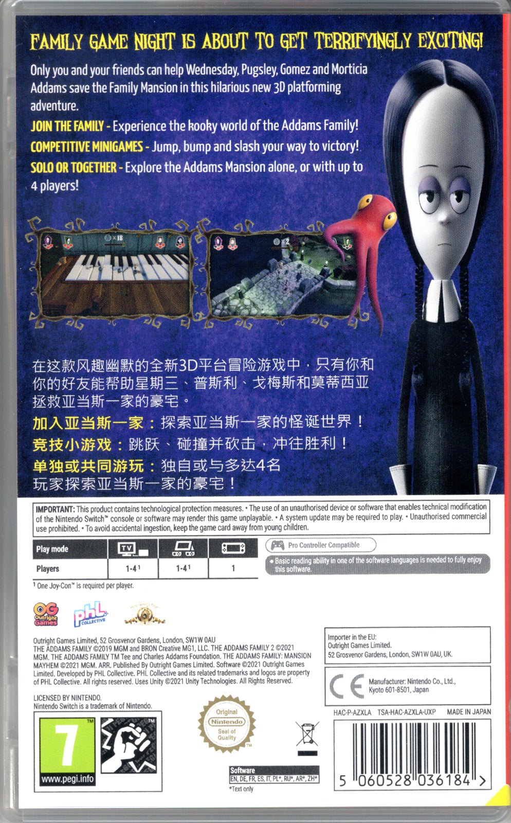 The Addams Family: Mansion Mayhem - BASCO GAMES