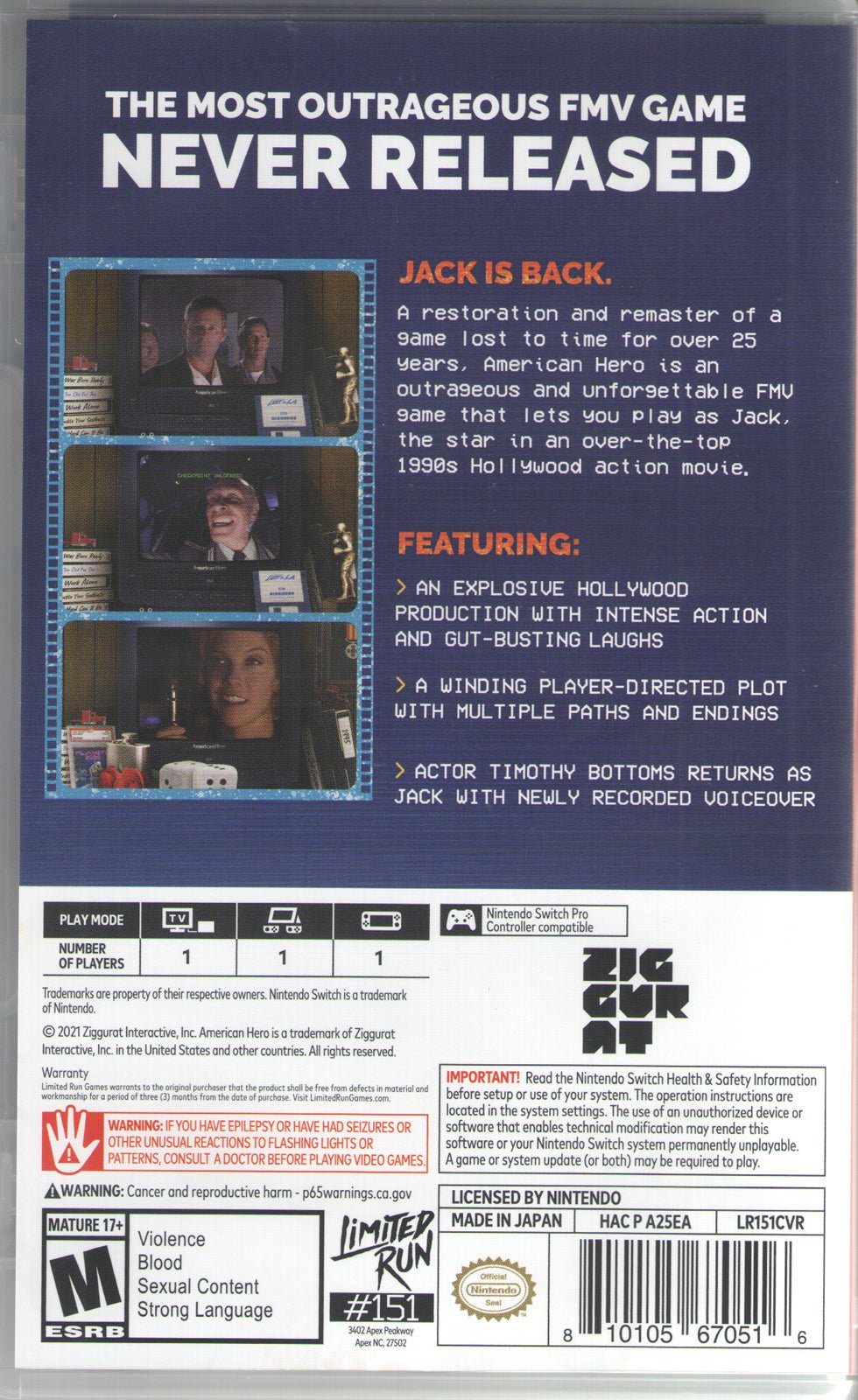 American Hero - BASCO GAMES
