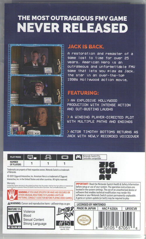 American Hero - BASCO GAMES