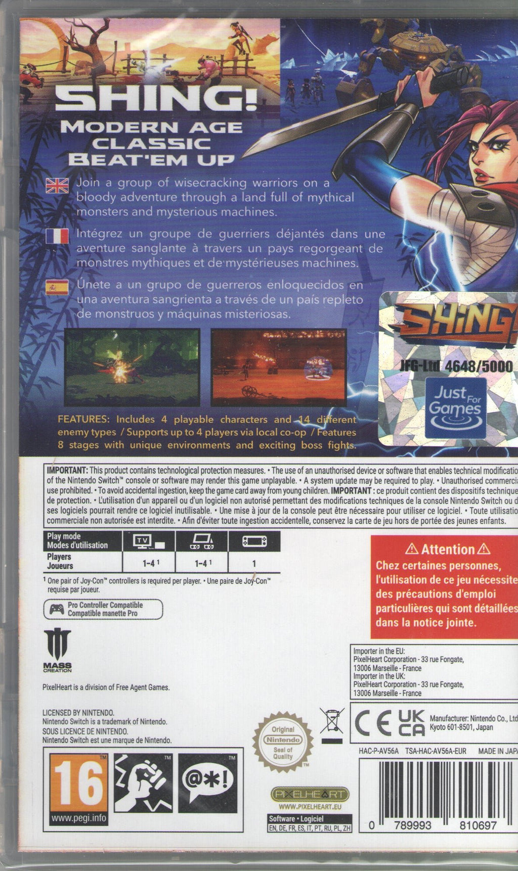 Shing! - BASCO GAMES