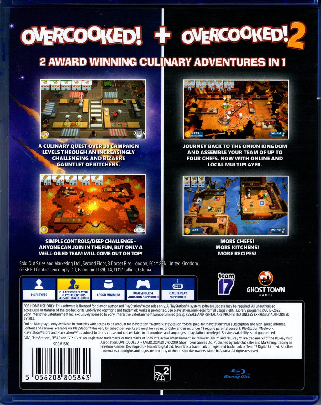 Overcooked! + Overcooked! 2 - BASCO GAMES