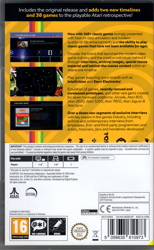Atari 50: The Anniversary Celebration - Expanded Edition