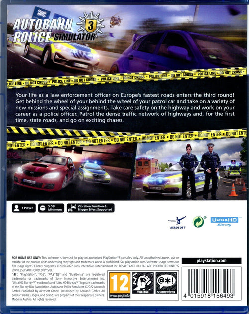 Autobahn Police Simulator 3 - BASCO GAMES