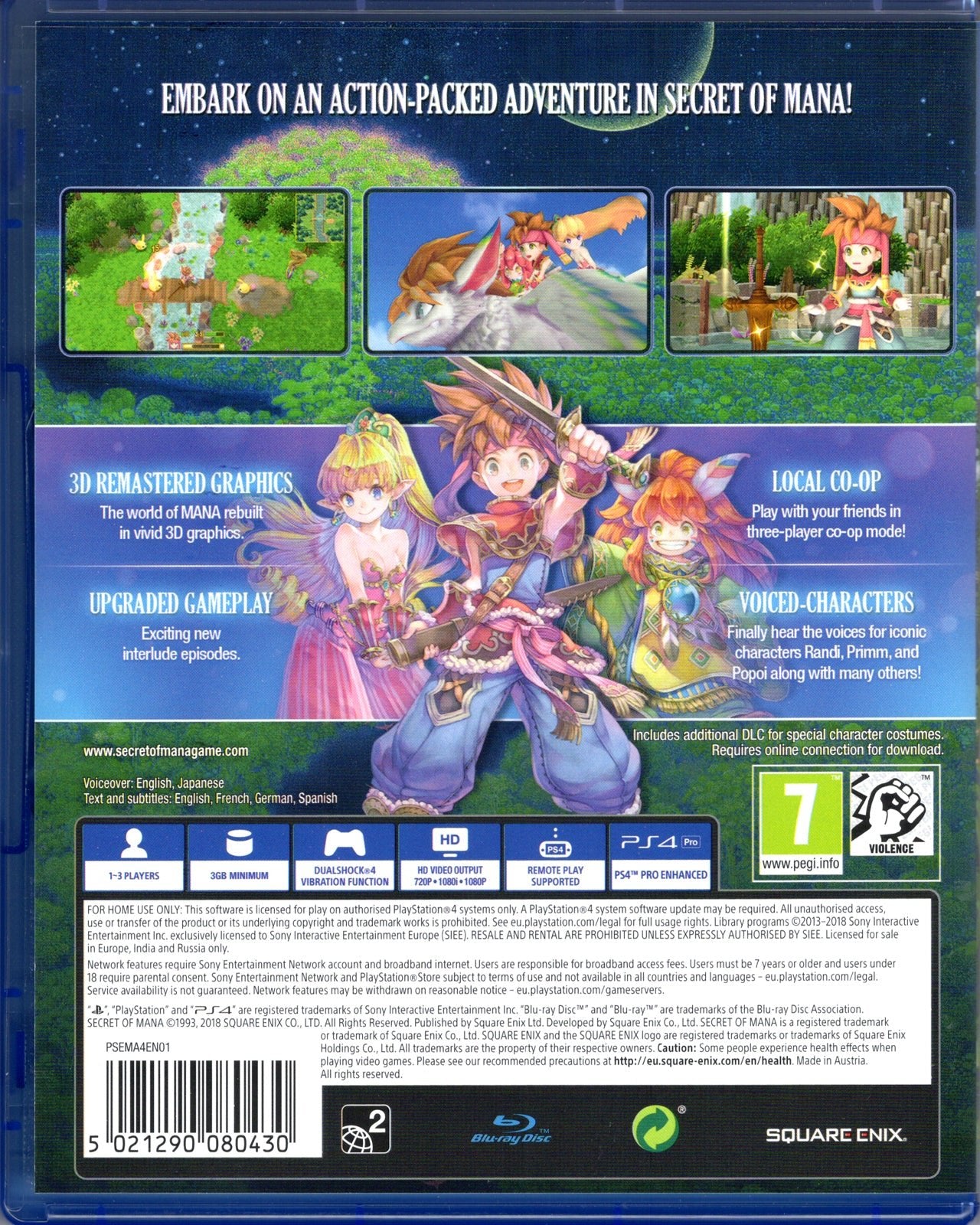 Secret of Mana - BASCO GAMES