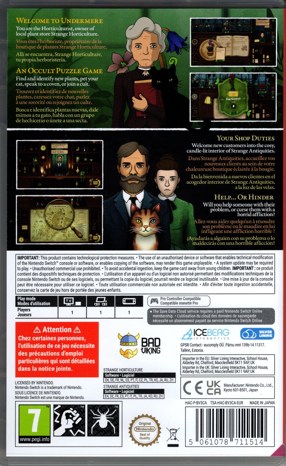 Strange Horticulture & Strange Antiquities - BASCO GAMES