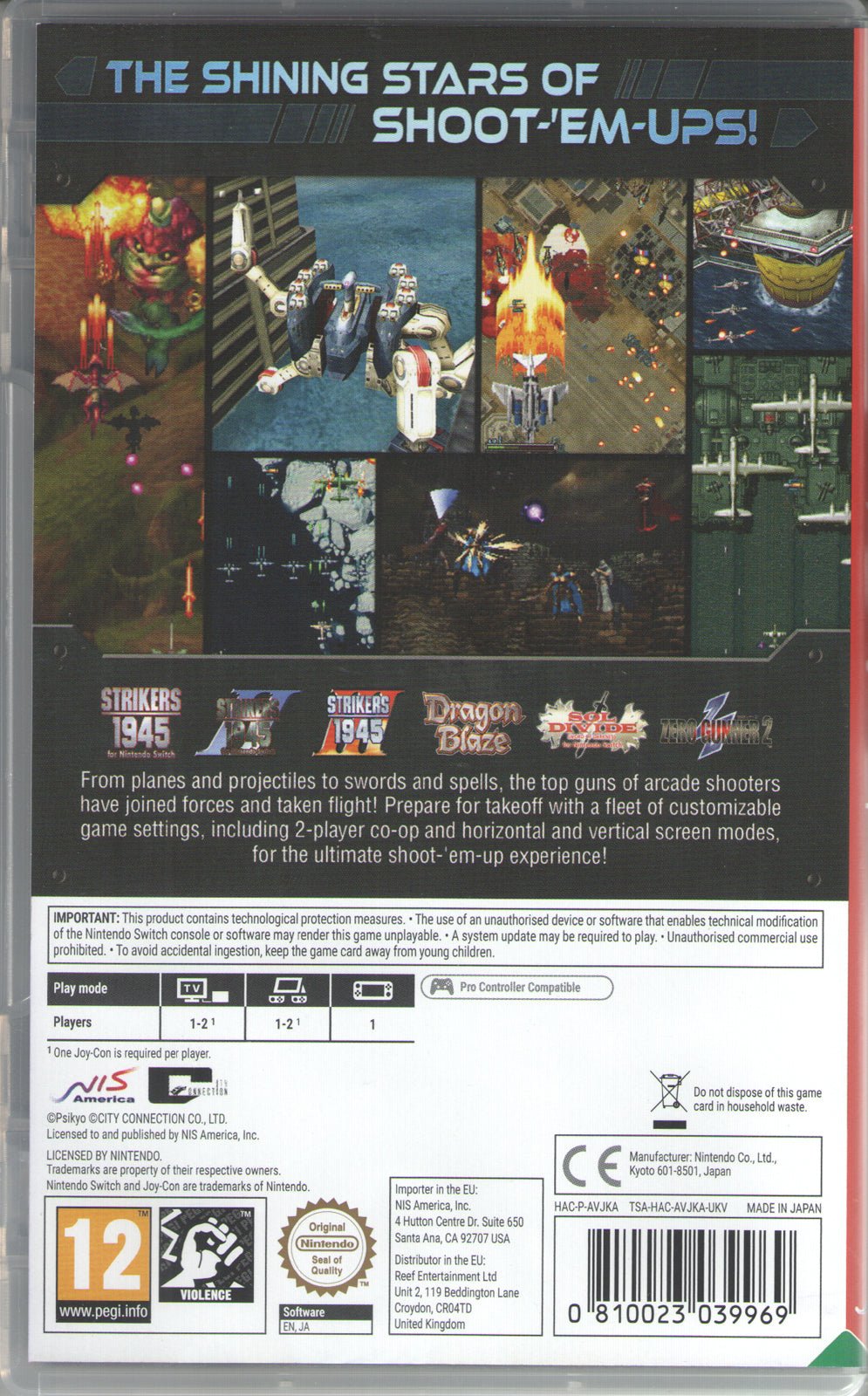 Psikyo Shooting Stars Alpha Standard Edition - BASCO GAMES