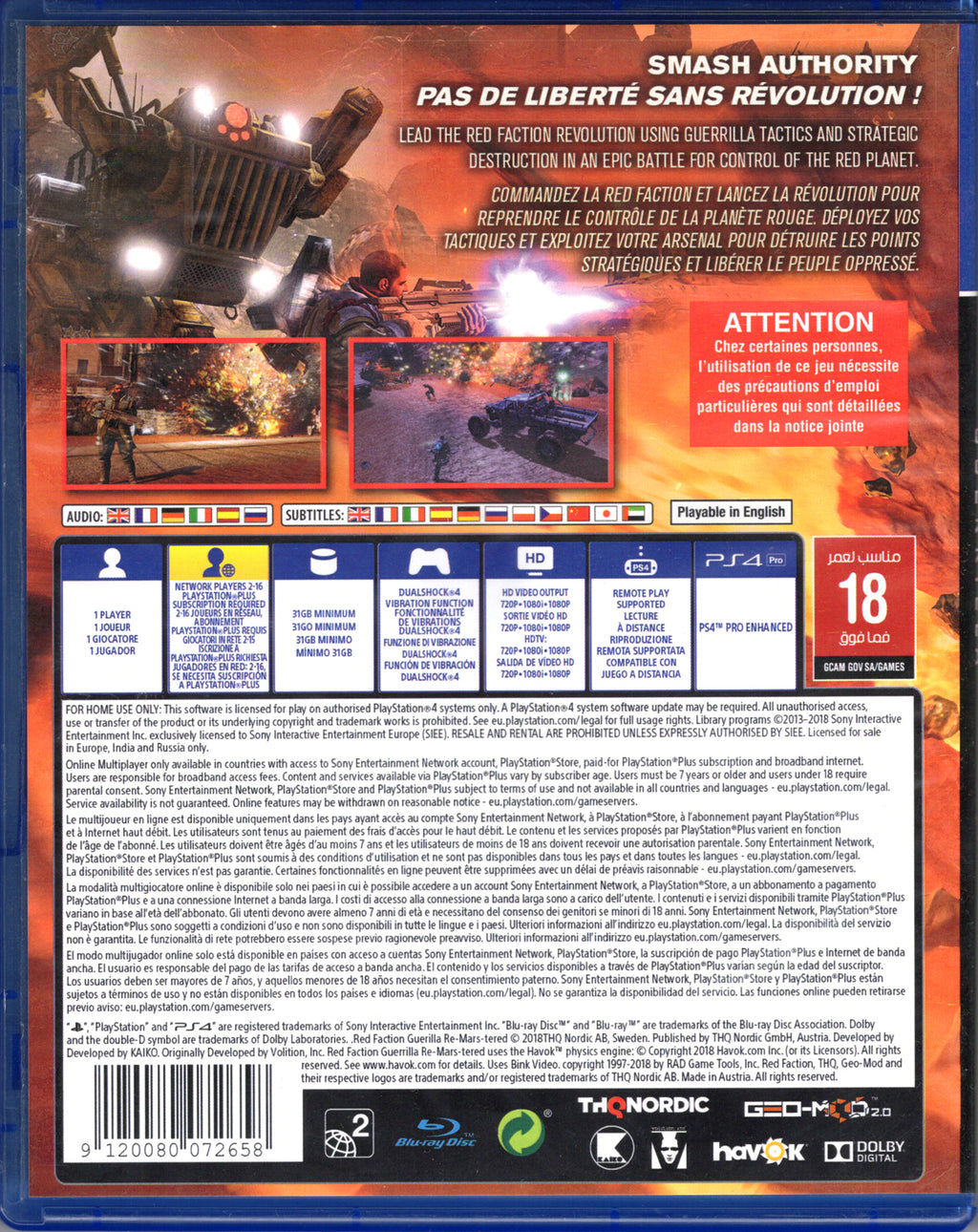 Red Faction: Guerrilla Re-Mars-tered - BASCO GAMES