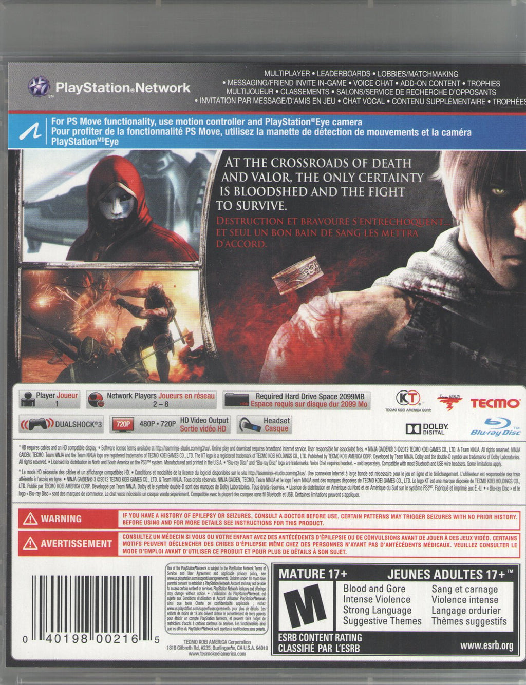 Ninja Gaiden 3 - BASCO GAMES