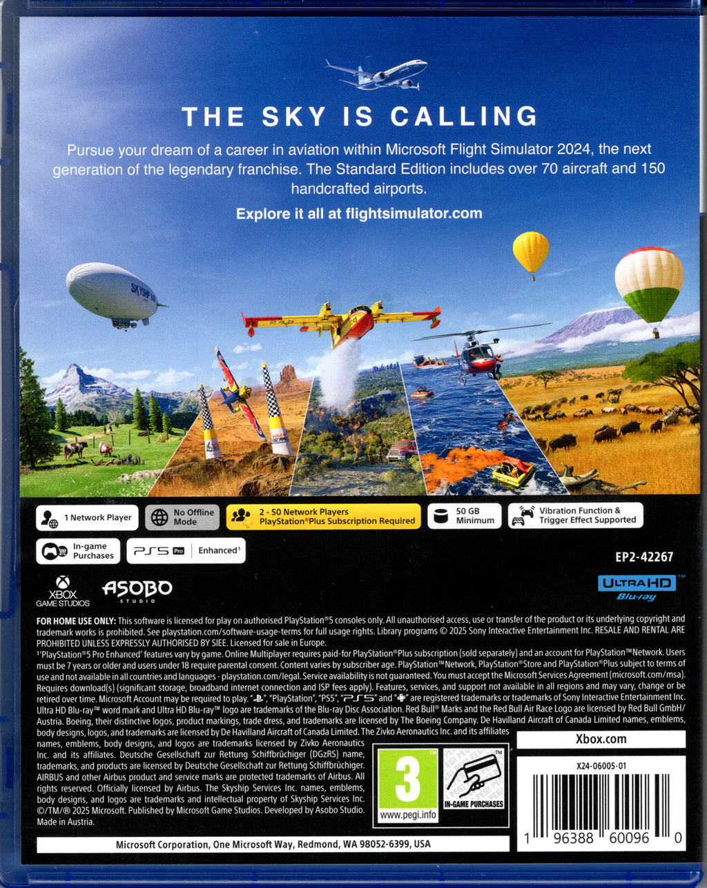 Microsoft Flight Simulator 2024 Standard Edition - BASCO GAMES