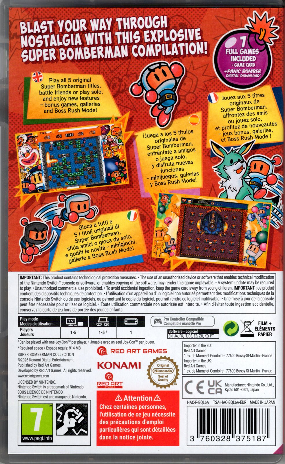 Super Bomberman Collection - BASCO GAMES