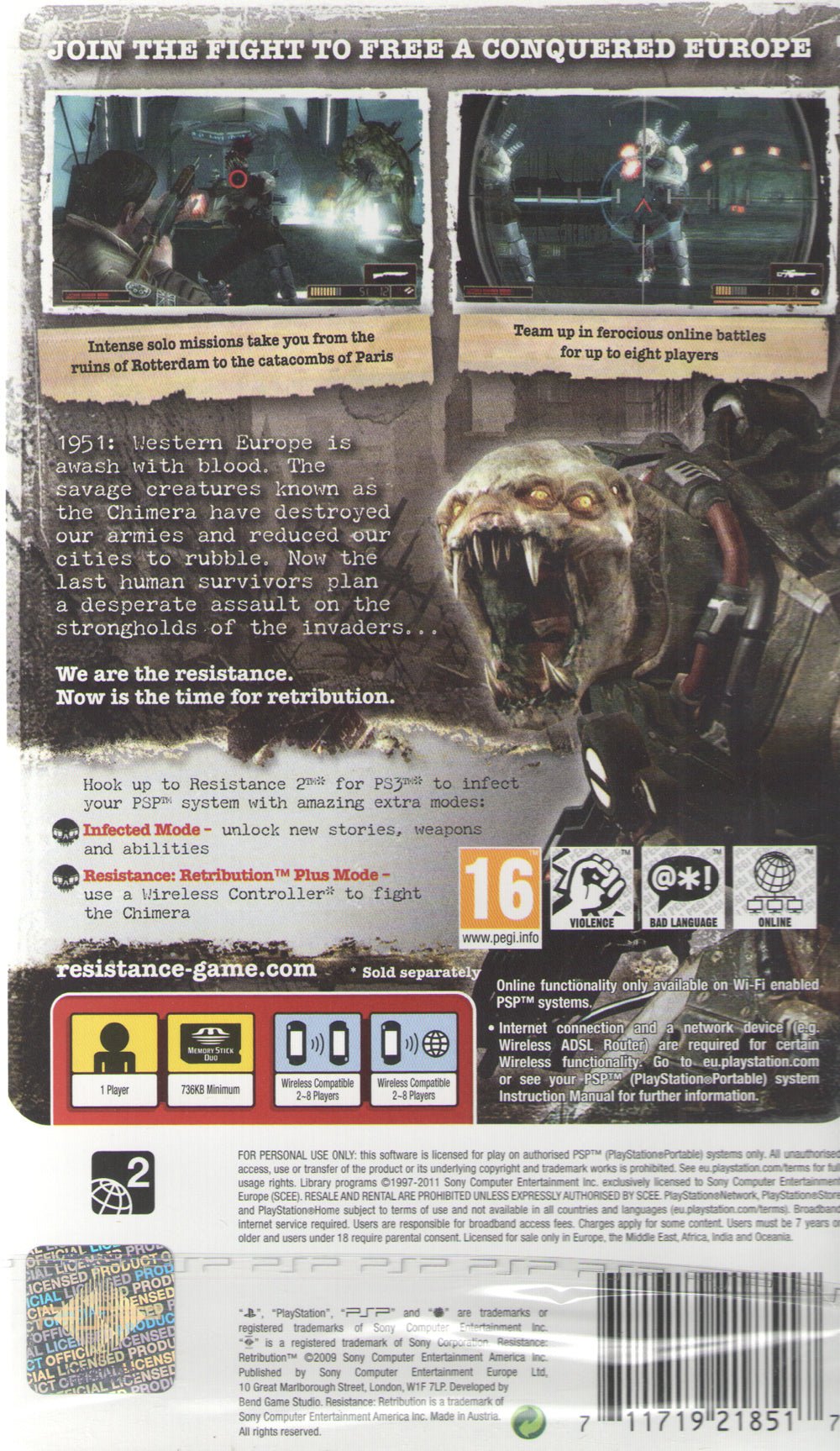 Resistance Retribution - BASCO GAMES
