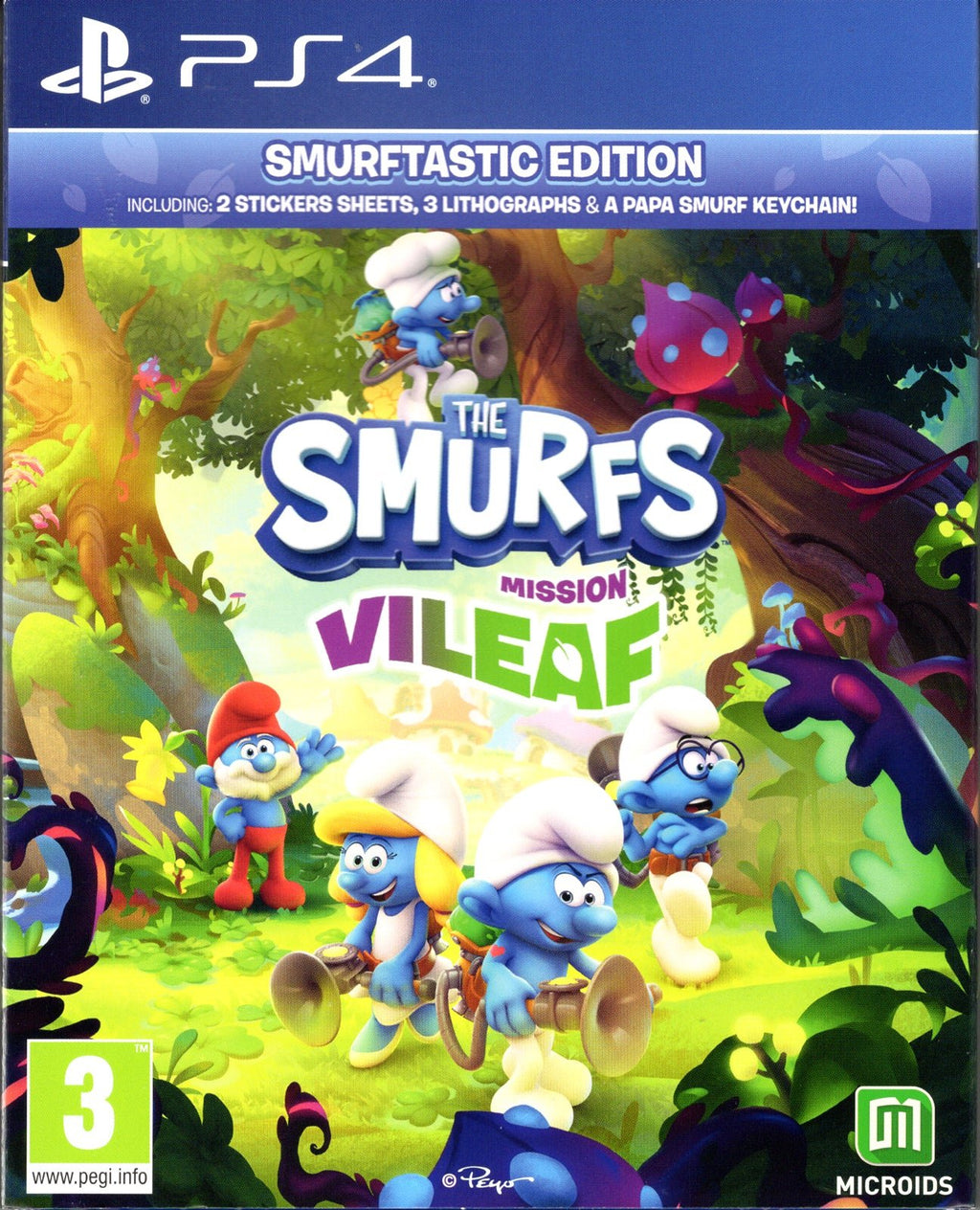 The Smurfs Mission VilEaf - Smurfastic Edition - BASCO GAMES