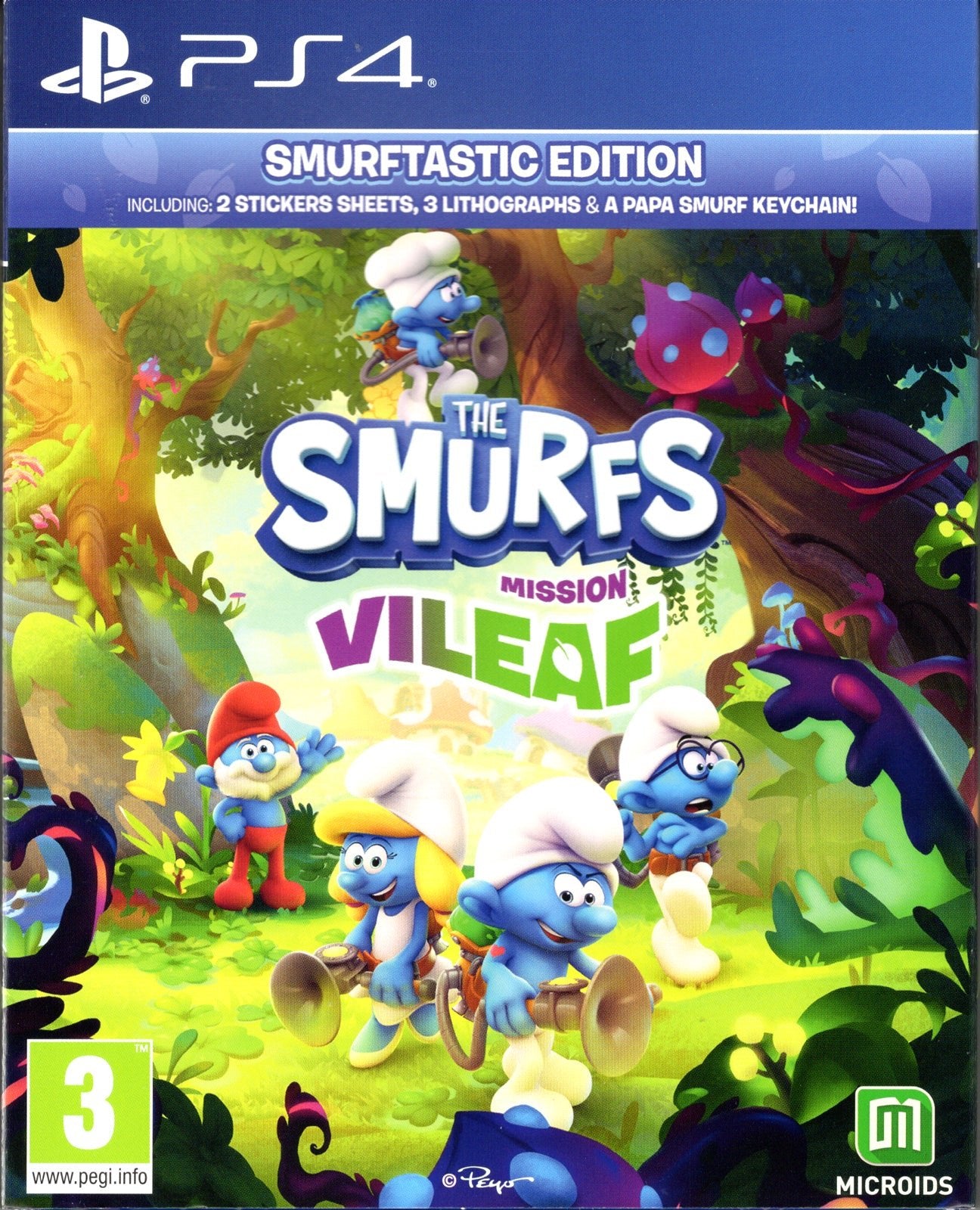 The Smurfs Mission VilEaf - Smurfastic Edition - BASCO GAMES