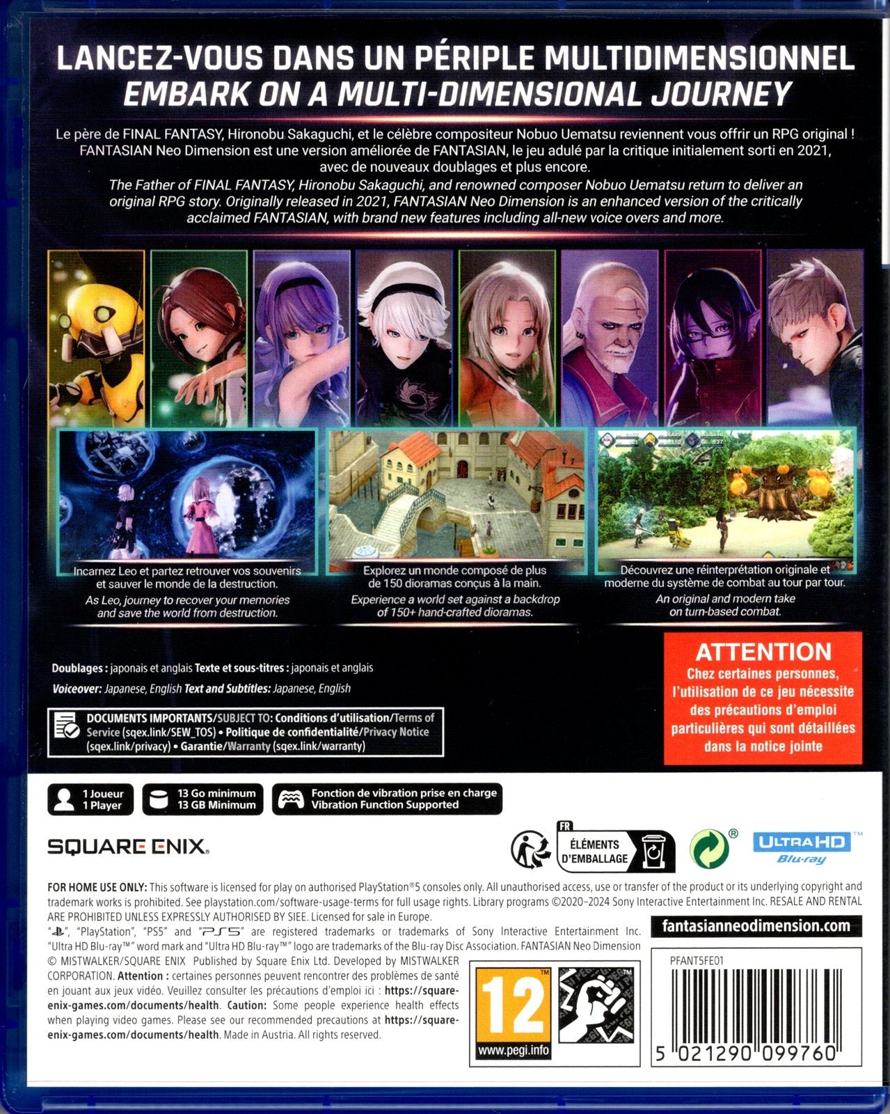 FANTASIAN Neo Dimension - BASCO GAMES