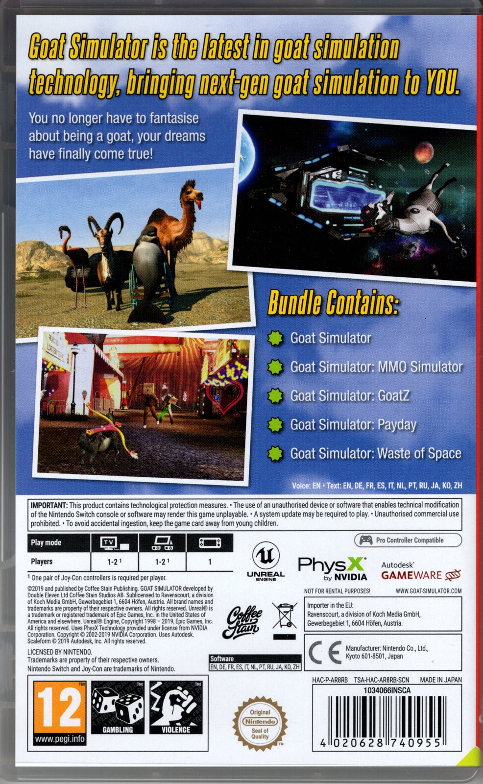 Goat Simulator: The Goaty - BASCO GAMES