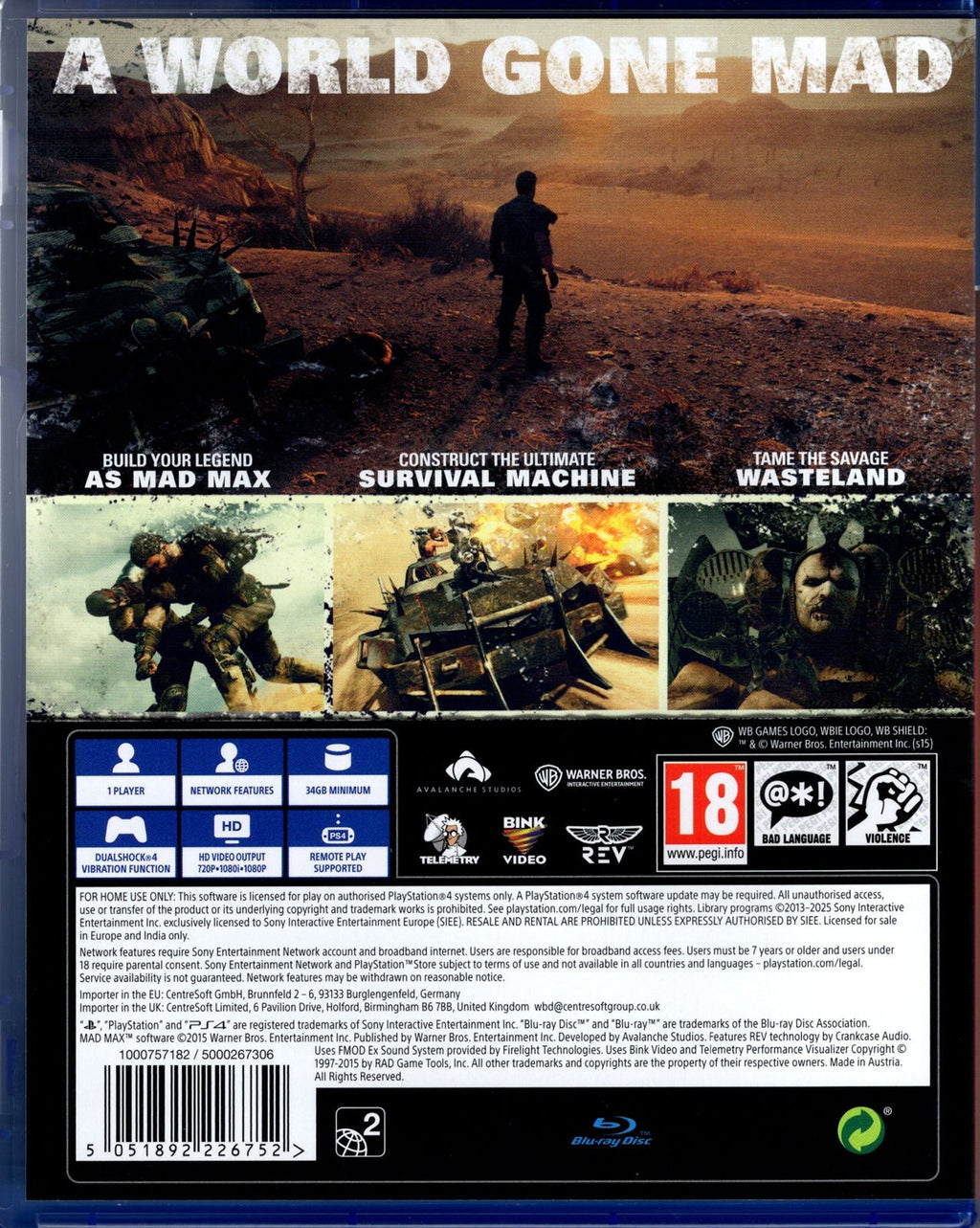 Mad Max - BASCO GAMES