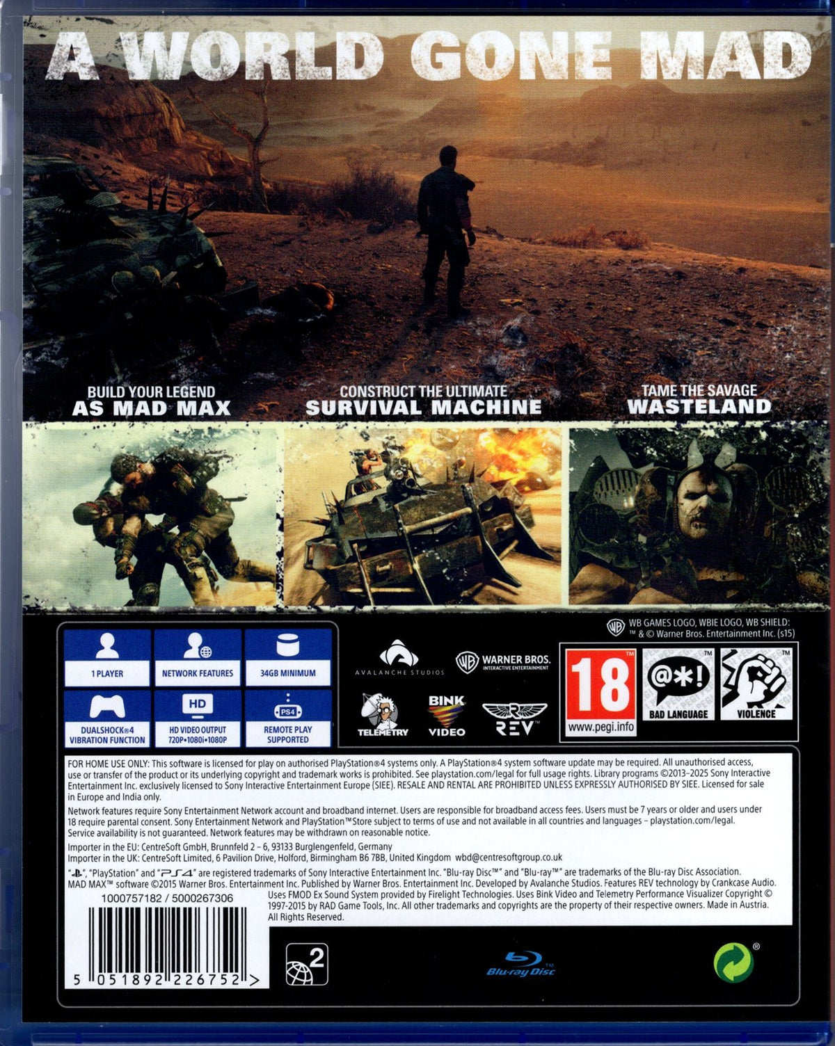 Mad Max - BASCO GAMES