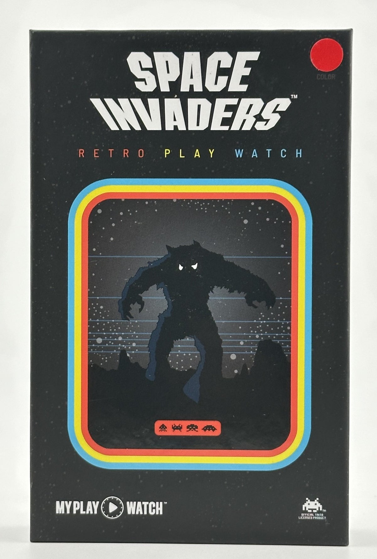 Space Invaders Retro Gaming Smartwatch - Red - BASCO GAMES