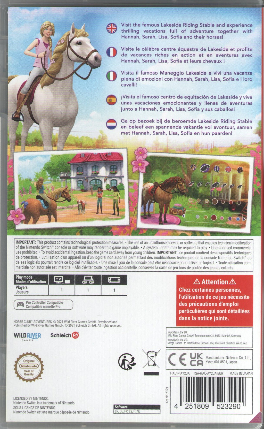 Horse Club Adventures - BASCO GAMES