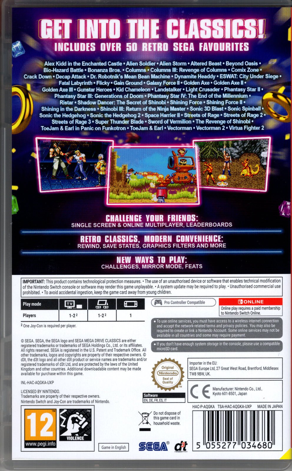 Sega Mega Drive Classics - BASCO GAMES