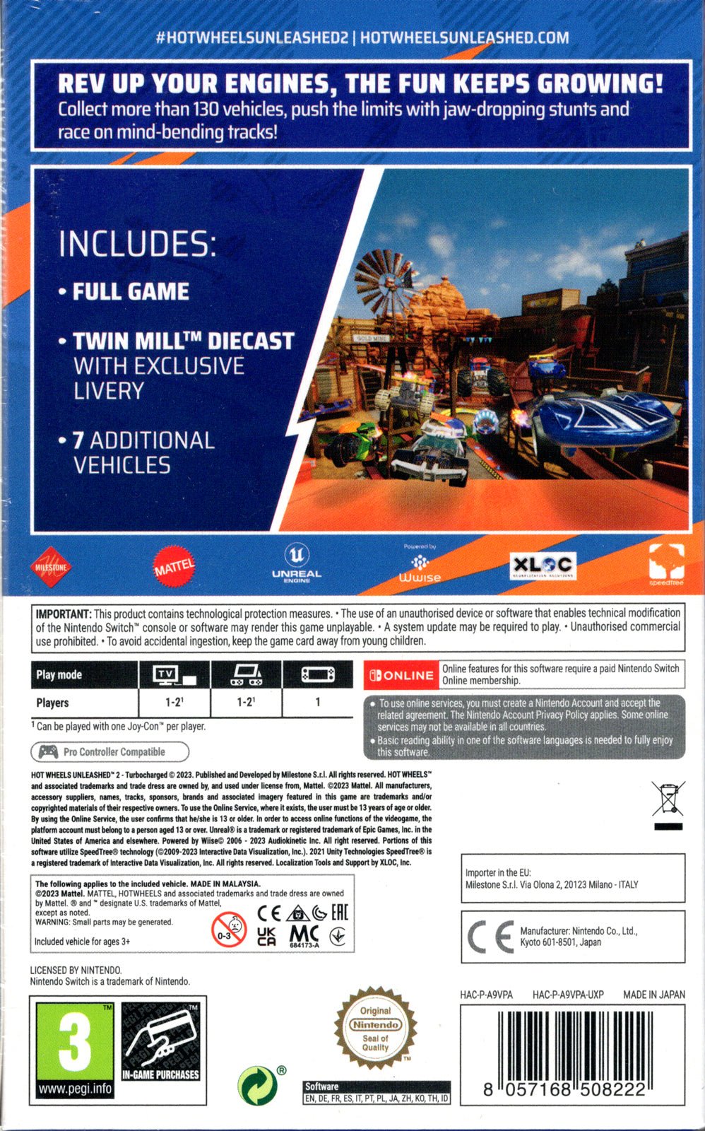 Hot Wheels Unleashed 2 : Turbocharged - Pure Fire Edition - BASCO GAMES