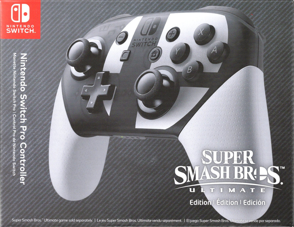 Official Pro Controller Super Smash Bro Edition - BASCO GAMES