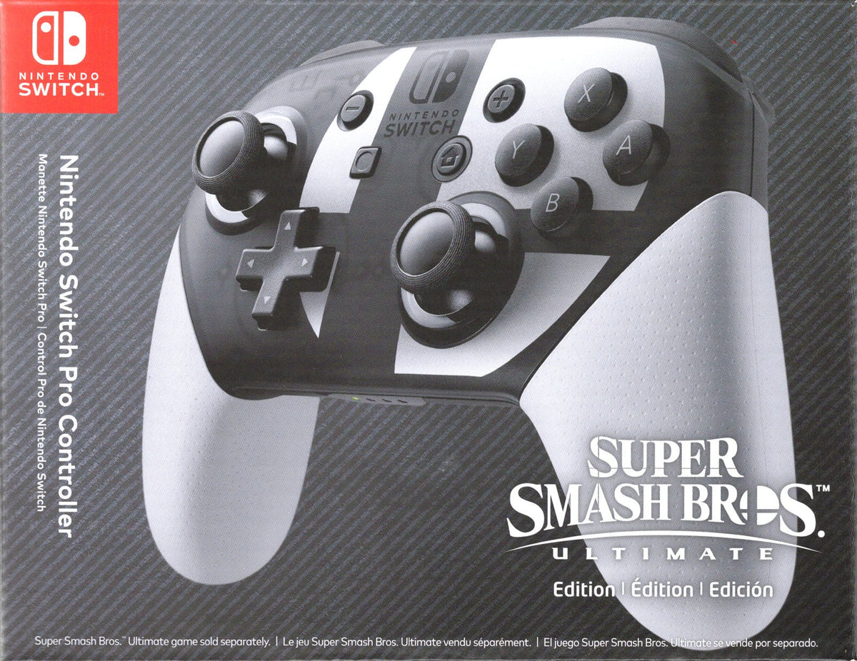 Official Pro Controller Super Smash Bro Edition - BASCO GAMES