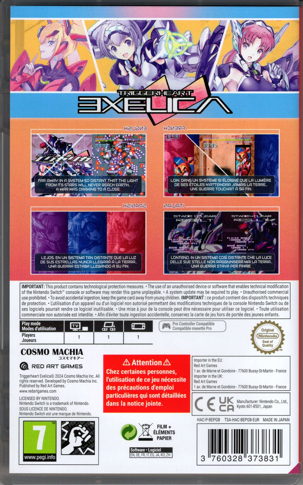 Triggerheart EXELICA - BASCO GAMES