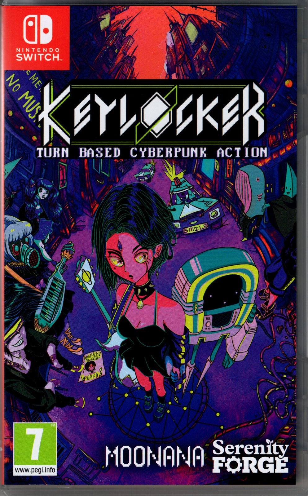 Keylocker | Turn Based Cyberpunk Action - BASCO GAMES