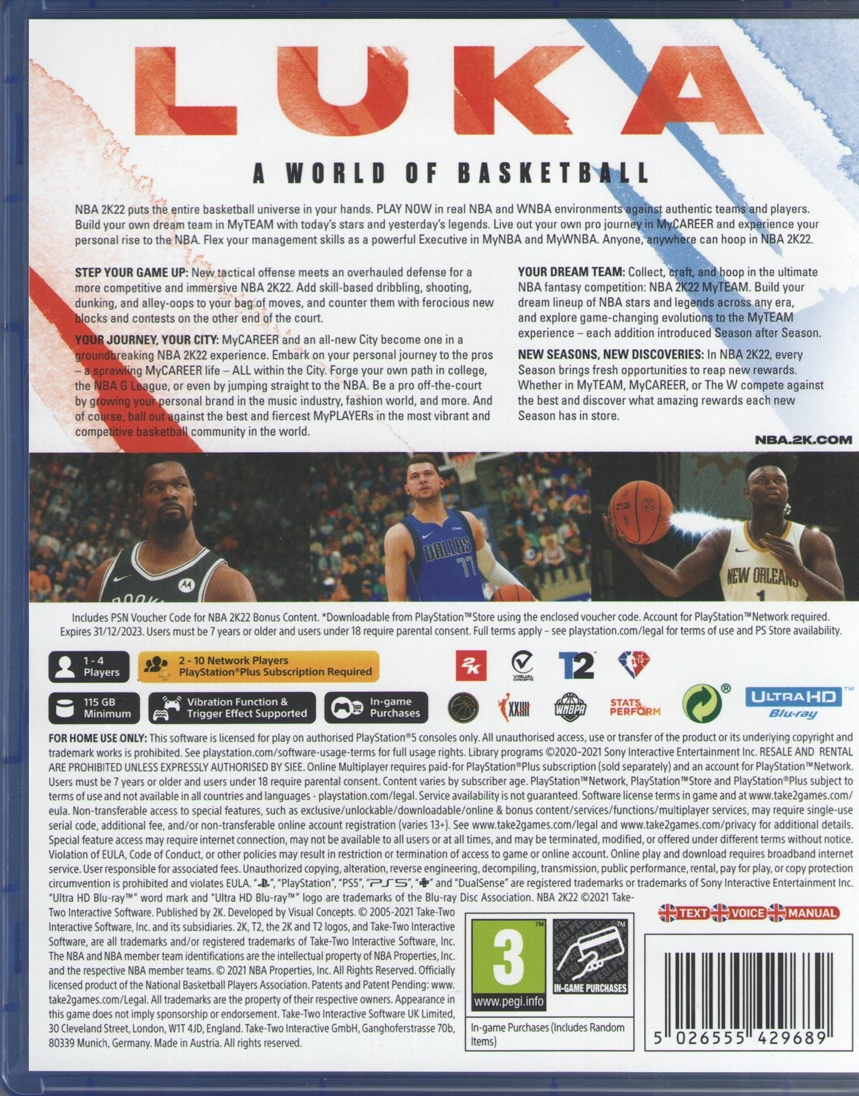 NBA 2K22 - BASCO GAMES