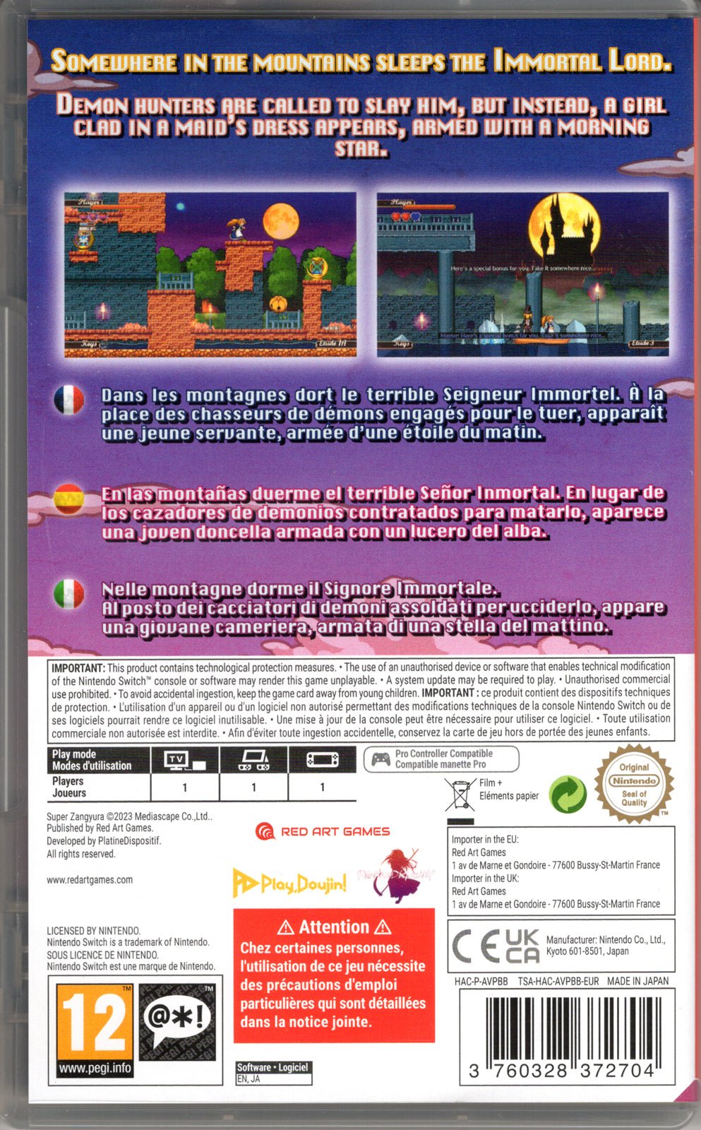 Super Zangyura - BASCO GAMES