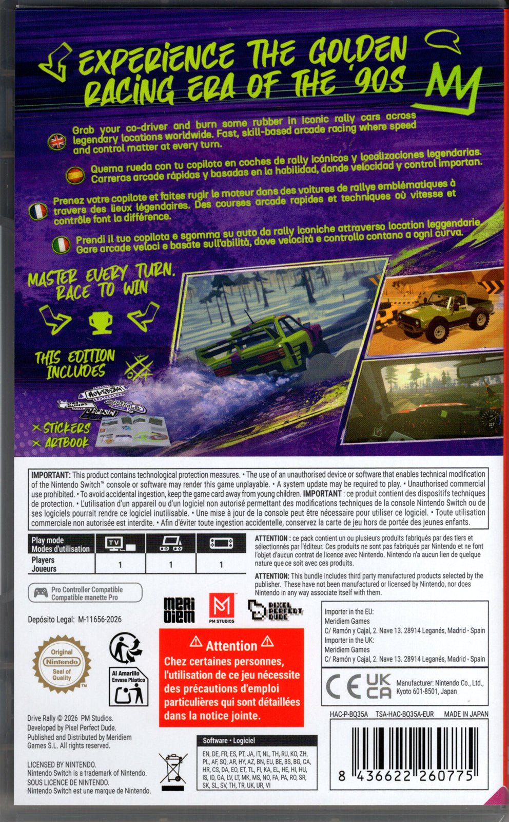 Drive Rally Special Edition - BASCO GAMES