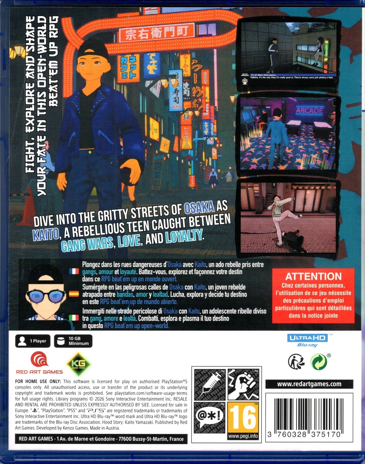 Hood Story: Kaito Yamazaki - BASCO GAMES