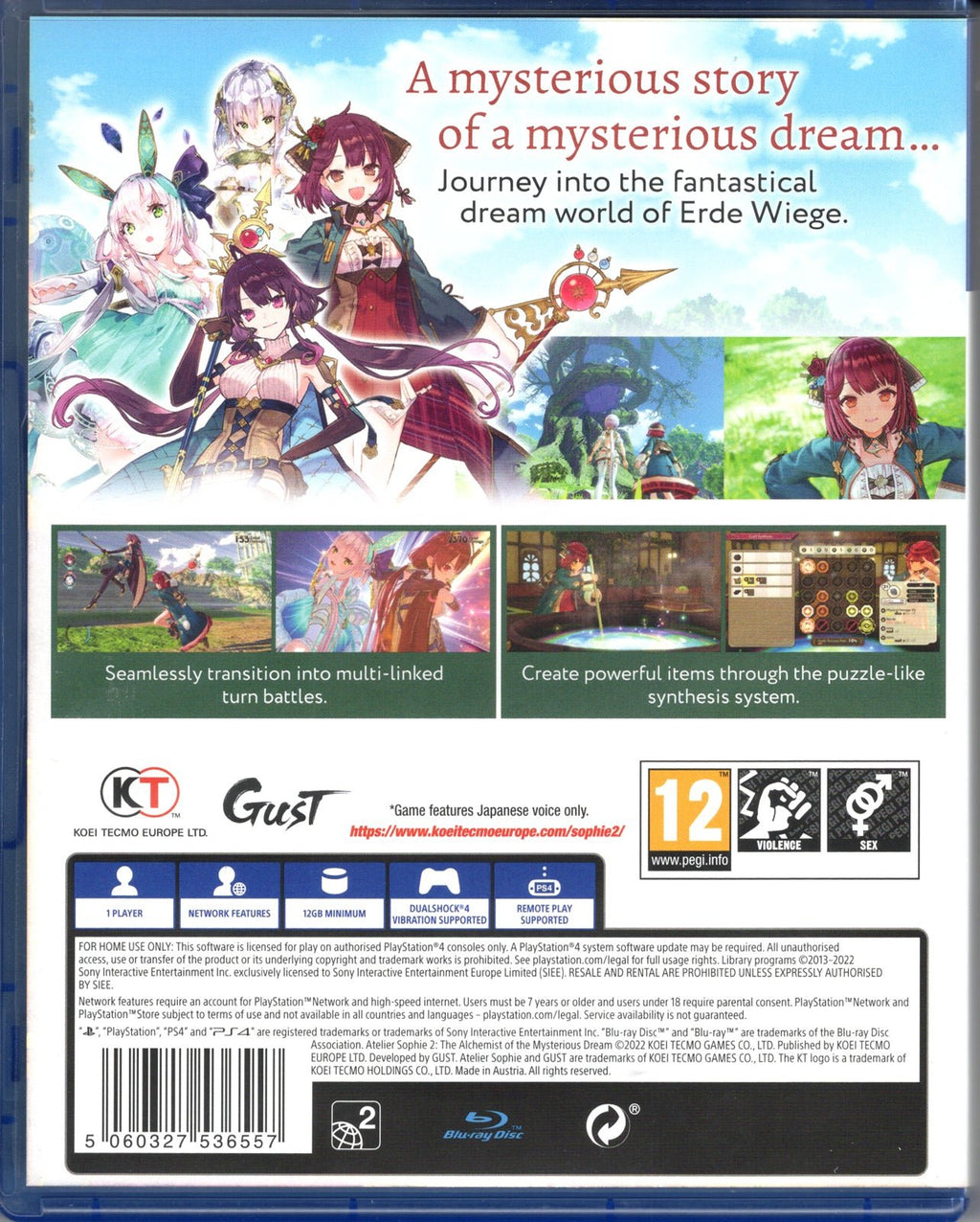 Atelier Sophie 2: The Alchemist of the Mysterious Dream - BASCO GAMES