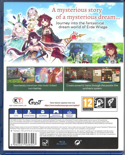 Atelier Sophie 2: The Alchemist of the Mysterious Dream - BASCO GAMES