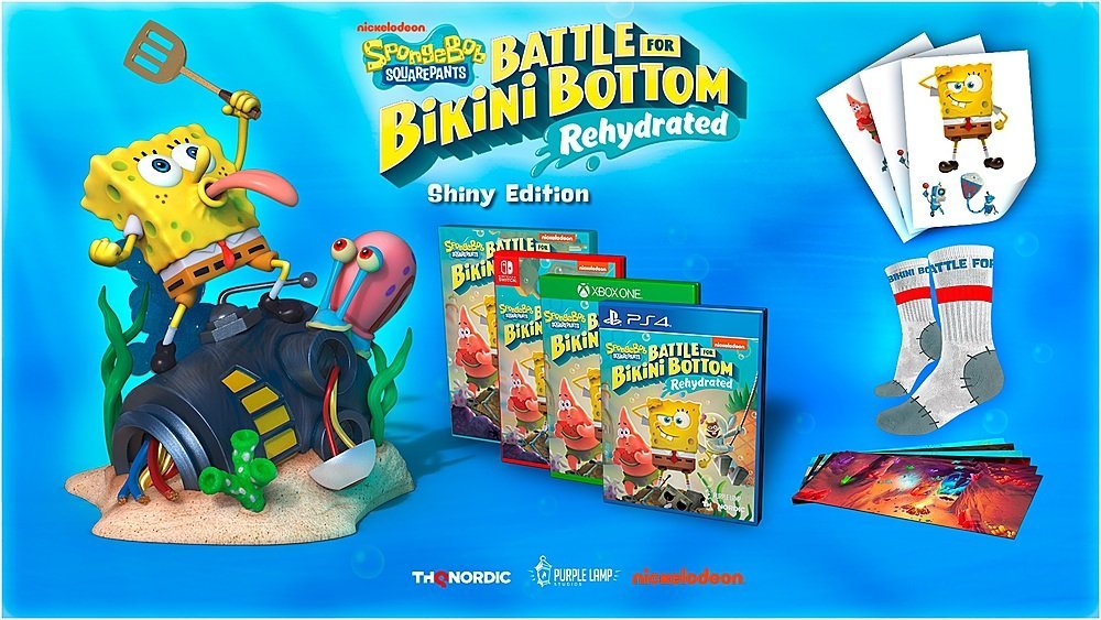 SpongeBob SquarePants: Battle for Bikini Bottom Rehydrated Shiny Edition - BASCO GAMES