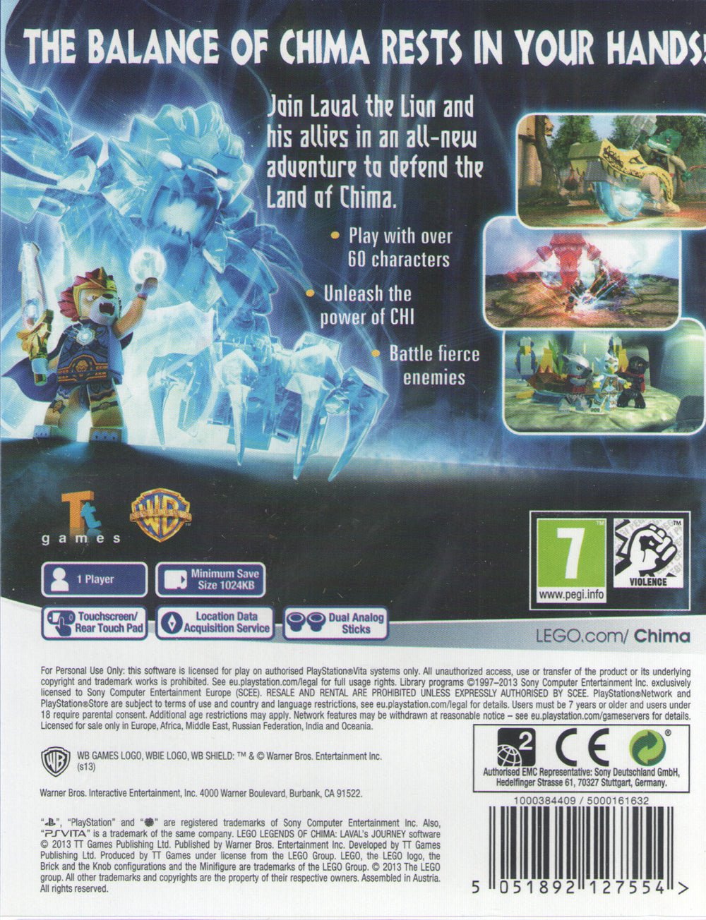Lego Legends of Chima: Lavals Journey - BASCO GAMES