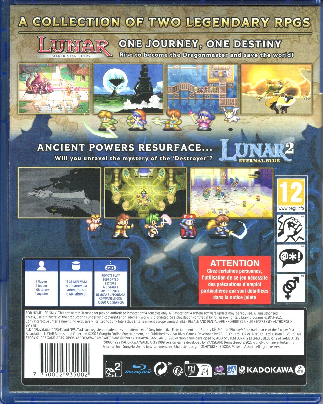 Lunar Remastered Collection - BASCO GAMES