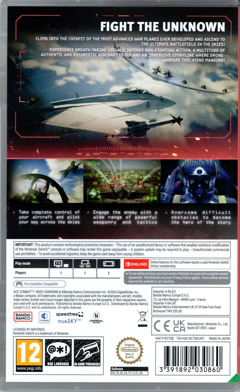 Ace Combat 7: Skies Unknown Deluxe Edition - BASCO GAMES