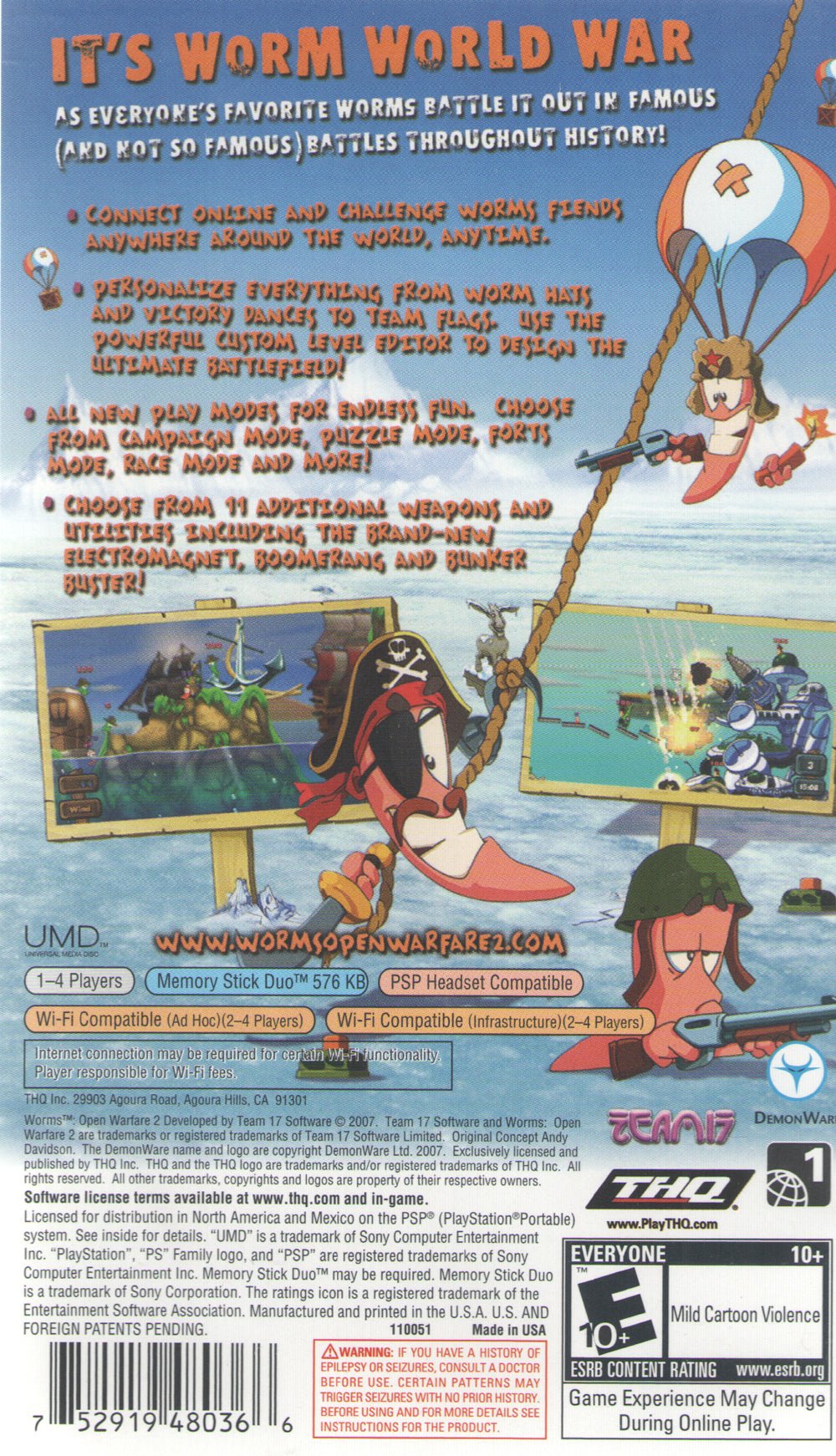 Worms Open Warfare 2 - BASCO GAMES