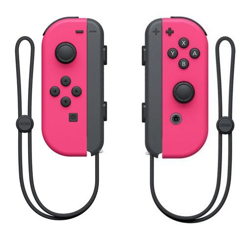 Official Joy-Con Neon Pink pair (Bulk Packing) - BASCO GAMES
