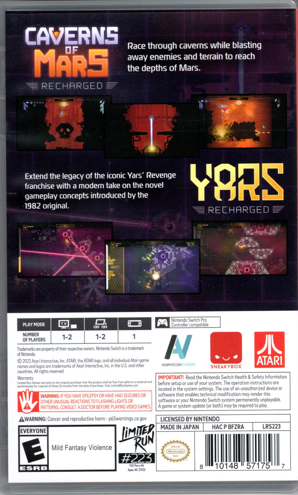 Atari Recharged Collection 3 - BASCO GAMES