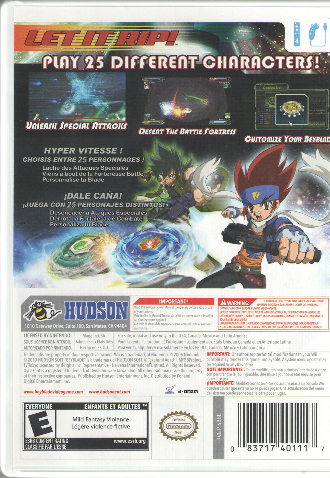 Beyblade: Metal Fusion - Battle - BASCO GAMES