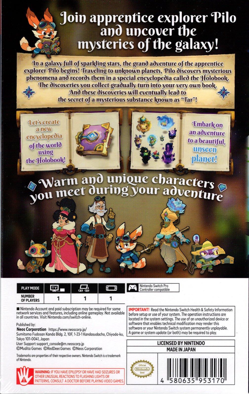 Pilo and the Holobook - BASCO GAMES