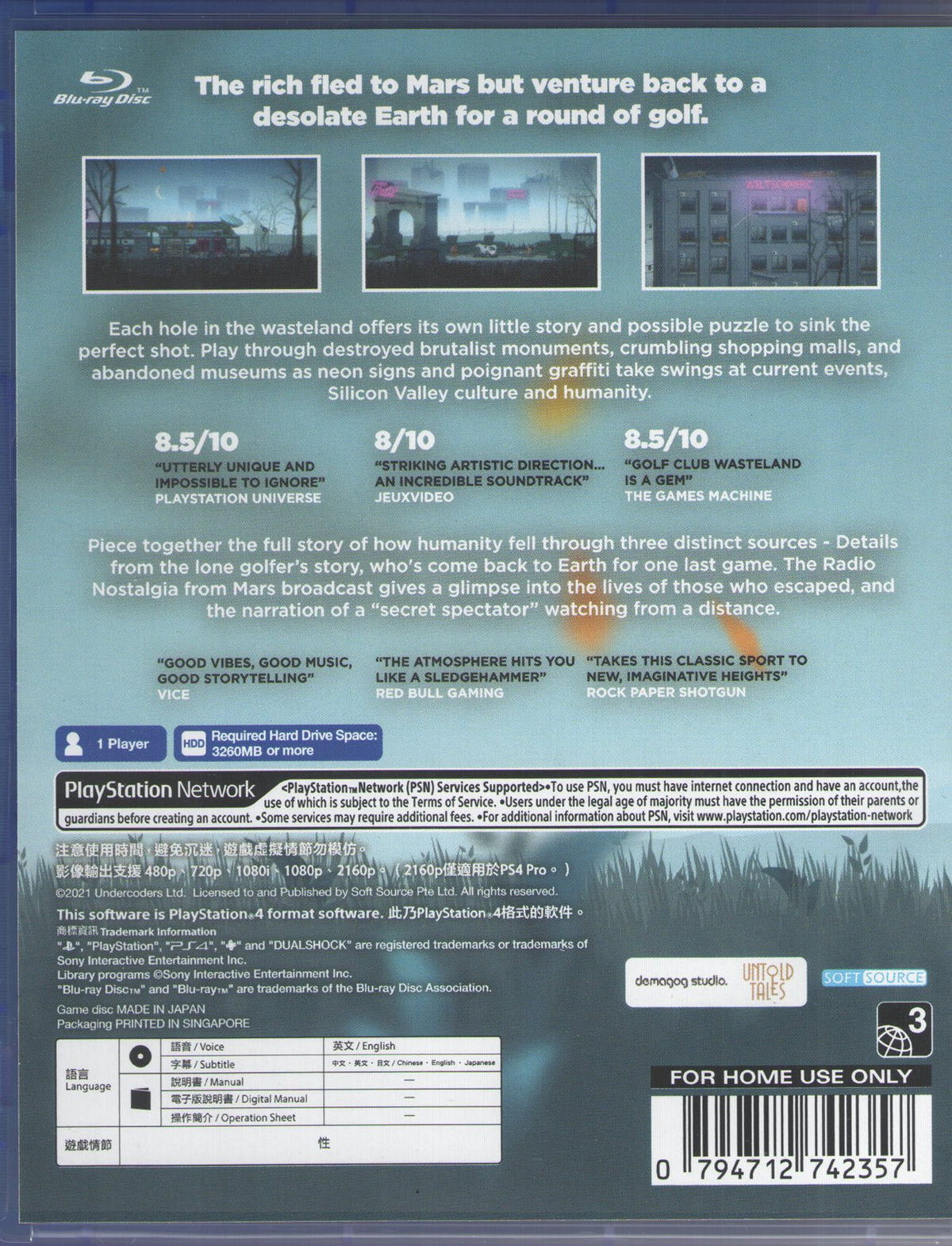 Golf Club: Wasteland - BASCO GAMES
