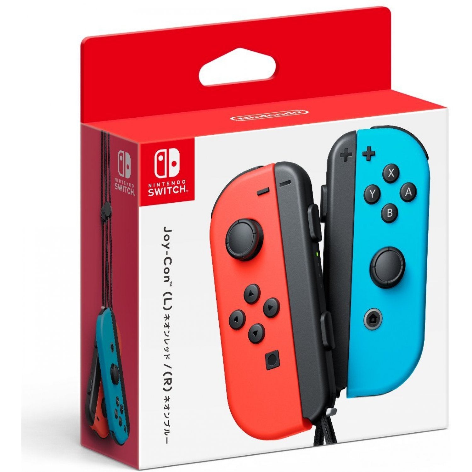 Official OEM Joy-Con Neon Red/Neon Blue - BASCO GAMES