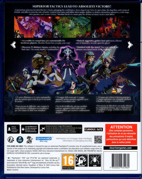 Absolute Tactics Daughters of Mercy - BASCO GAMES