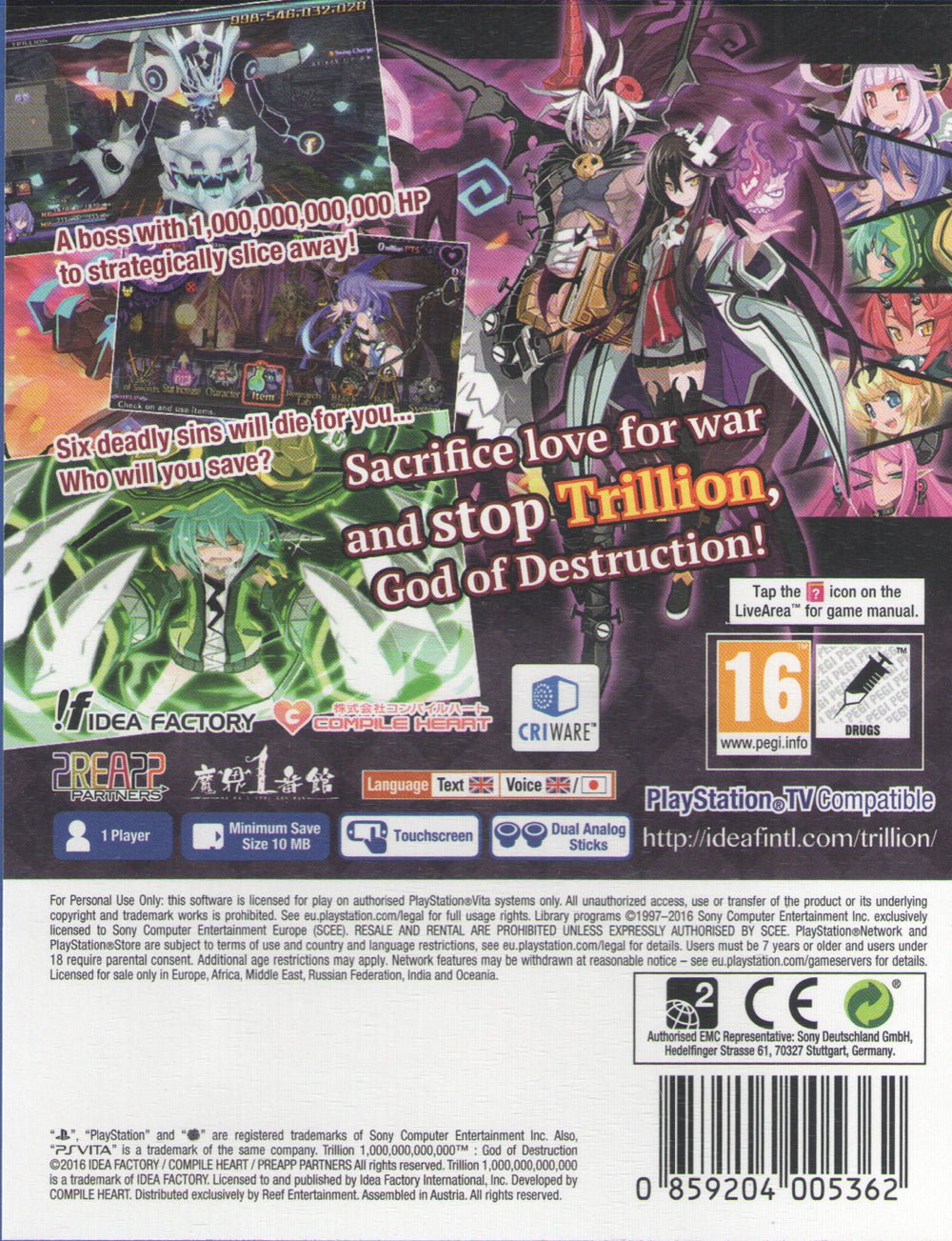Trillion : God of Destruction - BASCO GAMES